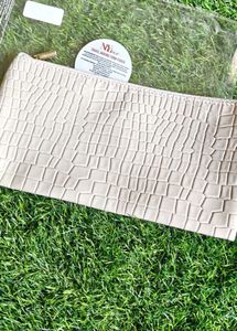 Ny Bae Stylish Croc Embossed Travel Pouch