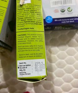 Indus Valley Bio Organic Henna , Indigo Powder