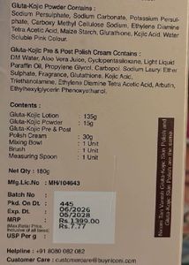 niconiGluta-Kojic Skin Polish Kit