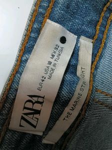 Wide Leg Denim Jeans