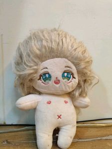 Cute Plush Doll with Fluffy Hair✨