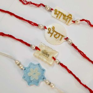 Combo Of 4 Rakhi Set