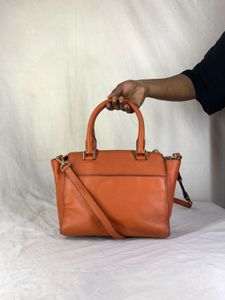 Michael Kors Convertible Leather Satchel