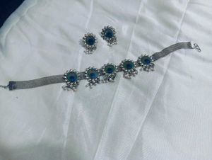 Peacock Necklace Set