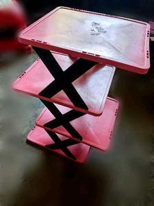 Pink Multi-Tiered show rack Stand