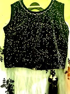 ✨Stunning Sequined Lehenga Choli