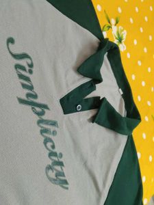 Retro Style "Simplicity" Graphic Top