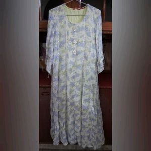 Beautiful Floral Print Kurta