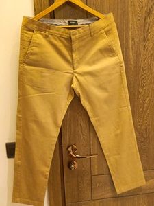 Bare Mustard Casual Trousers