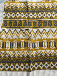 Zara Sweater Vest - Retro Pattern