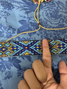 khat beaded boho necklace