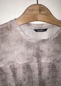 Zudio Tie-Dye Smocked Top