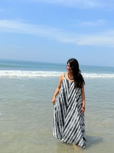 Boho Tie-Dye Maxi Dress
