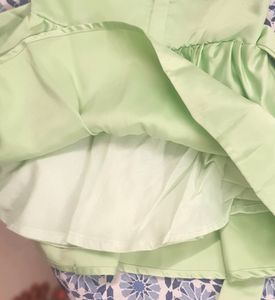 A Cute Baby Frock With Cotton Lining