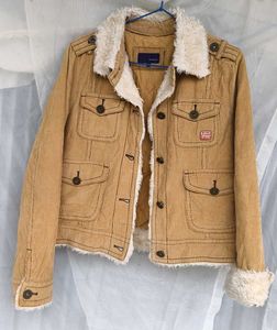 Vintage Corduroy Sherpa Lined Jacket