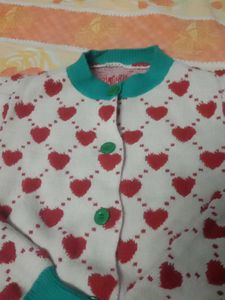 ❤️ Heart Print Pinterest Cardigan