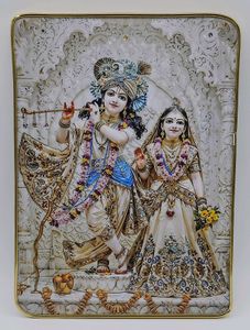 Golden Framed Wall Decor 2pc