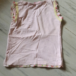 pink and blue brand  light purple colour holiday print tshrt
