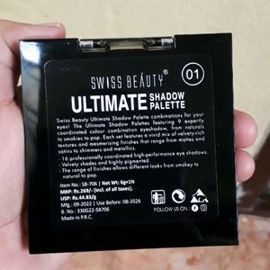 Swiss Beauty Ultimate 9 Pigmented Colors Eyeshadow