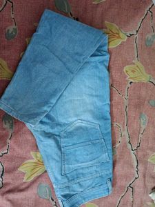 Men's Blue Cotton Shirt