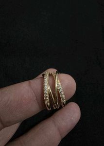 Chic Layered Ring with Crystals
