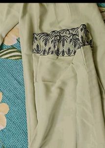 Elegant Light Green Embroidered Kurta Set