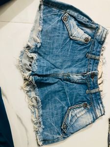 combo of 4 Denim Shorts