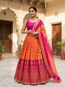 Biba Ethnic Skirt with matching dupatta ✨