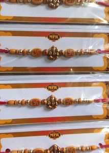Ganesha Swastik Rakhi Combo Of  4.pc