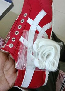 Red Onitsuka Tiger Shoes