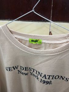 Beige 'New Destinations' Sweatshirt