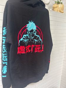 JJK Gojo Satoru Oversized black Hoodie Unisex