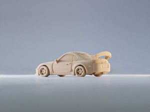 Toyota Supra mk4 Kit Card 3d printed single color