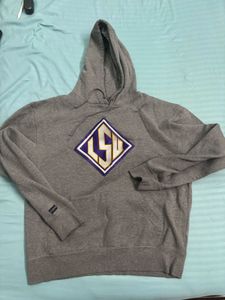 Jansport LSU Grey Pullover Hoodie