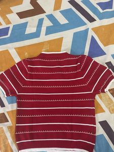 red crop top