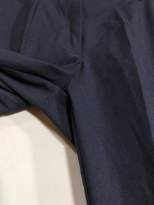 Navy Blue Ankle Length Formal Pant (Women)