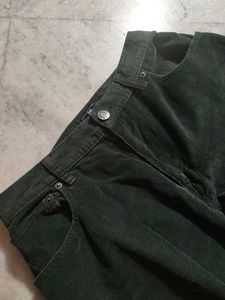 Gap Classic Dark Green Corduroy Pants