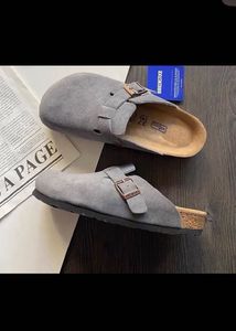 Comfortable Grey Clogs