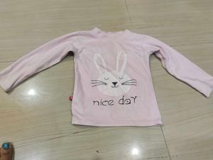 Cute Bunny Long Sleeve Shirt
