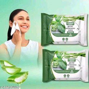 Skinic Refreshing Aloe Vera Wipes