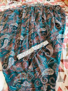 High Flare Dress With Beautiful Belt