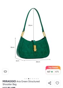 Stylish Teal Hobo Bag