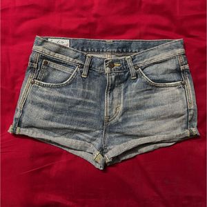 Classic Blue Denim Shorts