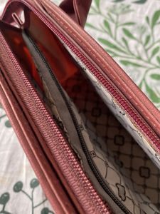 Chic Dusty Rose Handbag