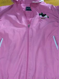 Cute Pink Embroidered Jacket