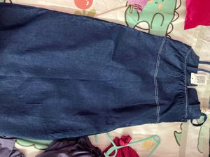 Denim Mini Dress - Cute &amp; Stylish