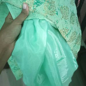 Elegant Green Gown