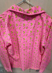 Cute Floral Print Shirt