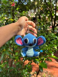stitch crochet keychain ( Set Of 2)