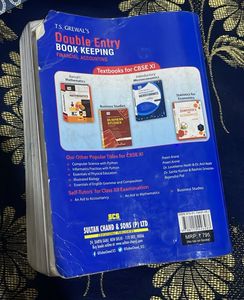 T.S. Grewal's Double Entry Book Keeping Class XI